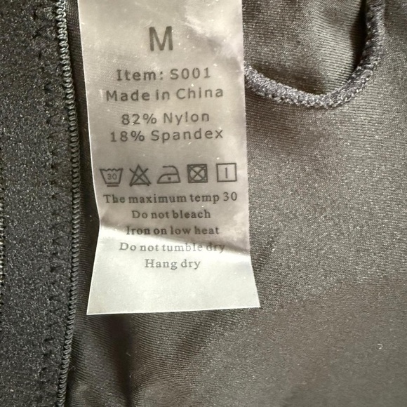 12Crazy Black Swimsuit - Picture 4 of 4